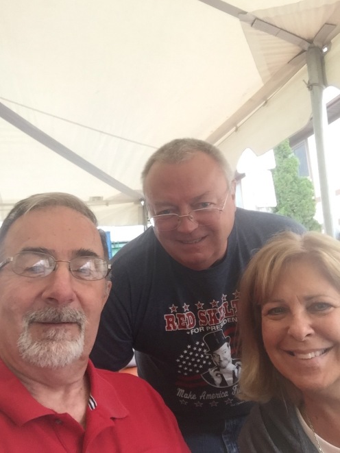 Dennis, Sue and Me at the Festival